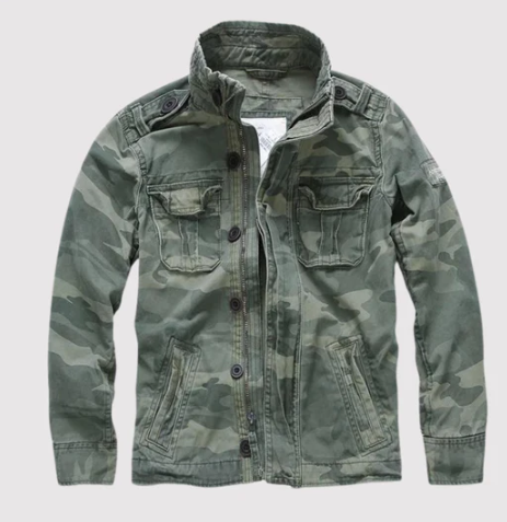 Monique: Veste en jean rétro à nombreuses poches