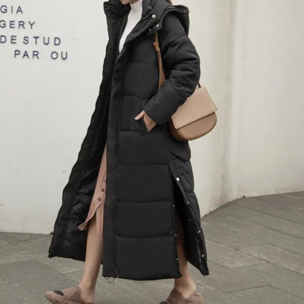 Berg-Feldt | Parka Lange gesteppte Winterjacke für Damen