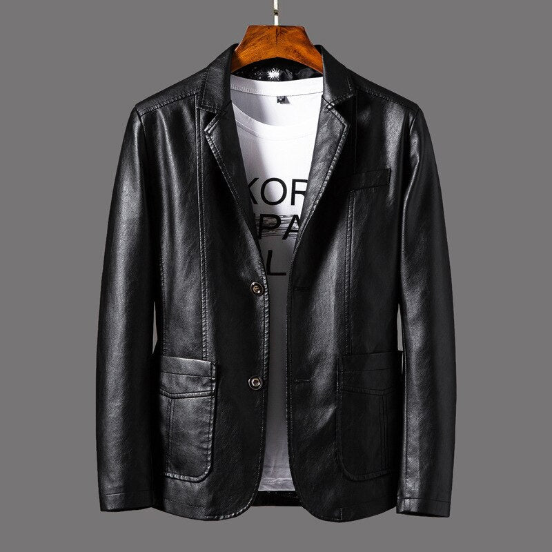 Blouson en cuir Jorn pour homme