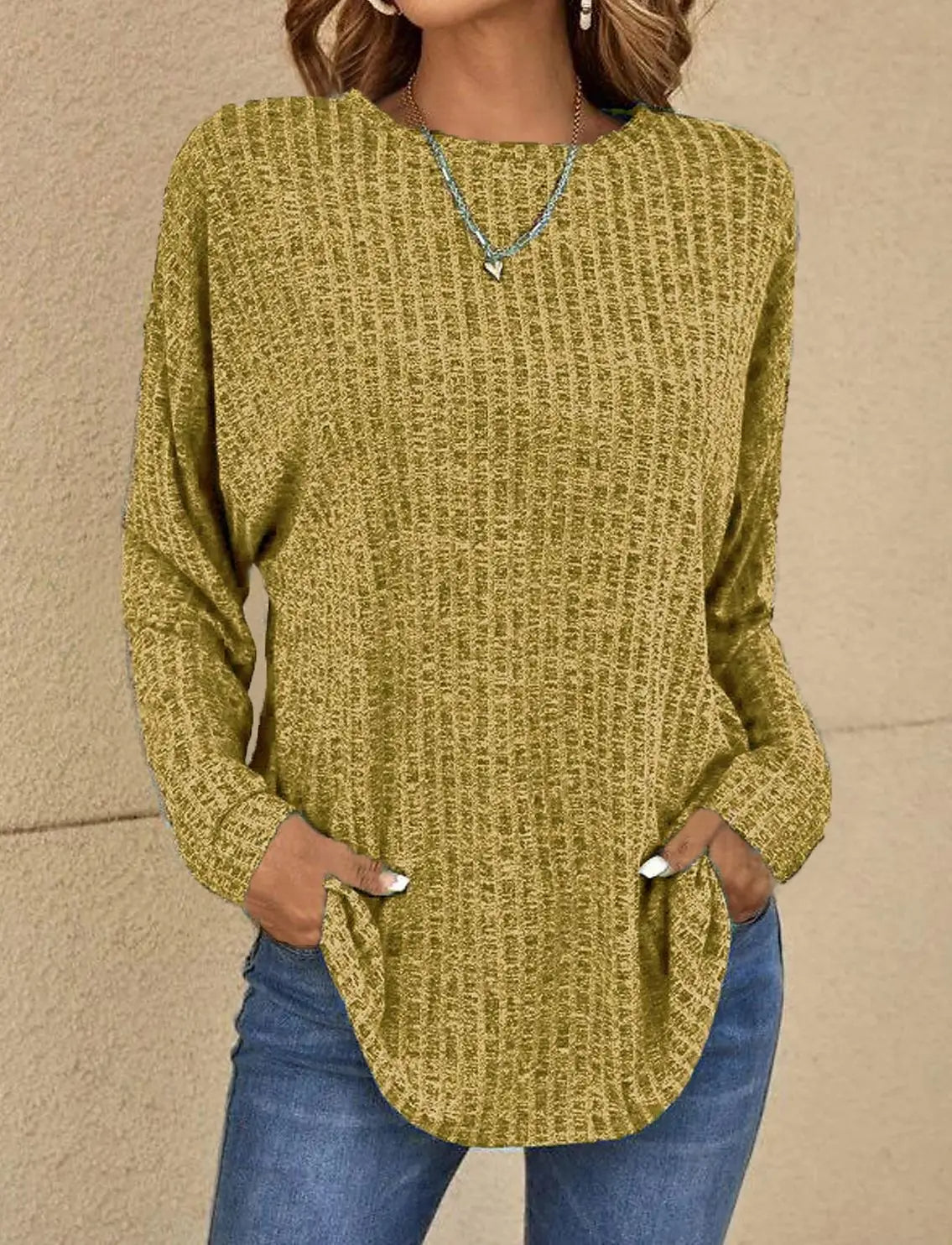 Berg-Feldt | Stylisches Gestricktes und Dehnbares Lässiges Top
