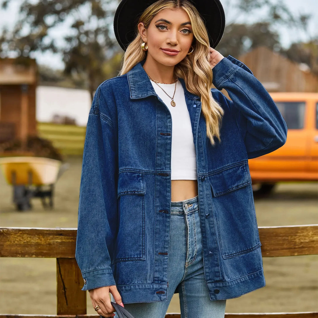 Berg-Feldt | Veste en Jean Vintage pour Femme