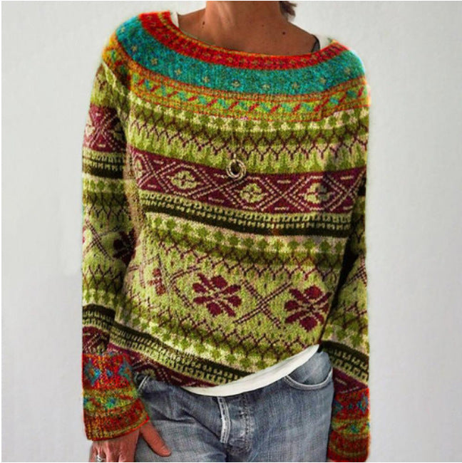 Berg-Feldt | Retro-inspirierter Damenpullover