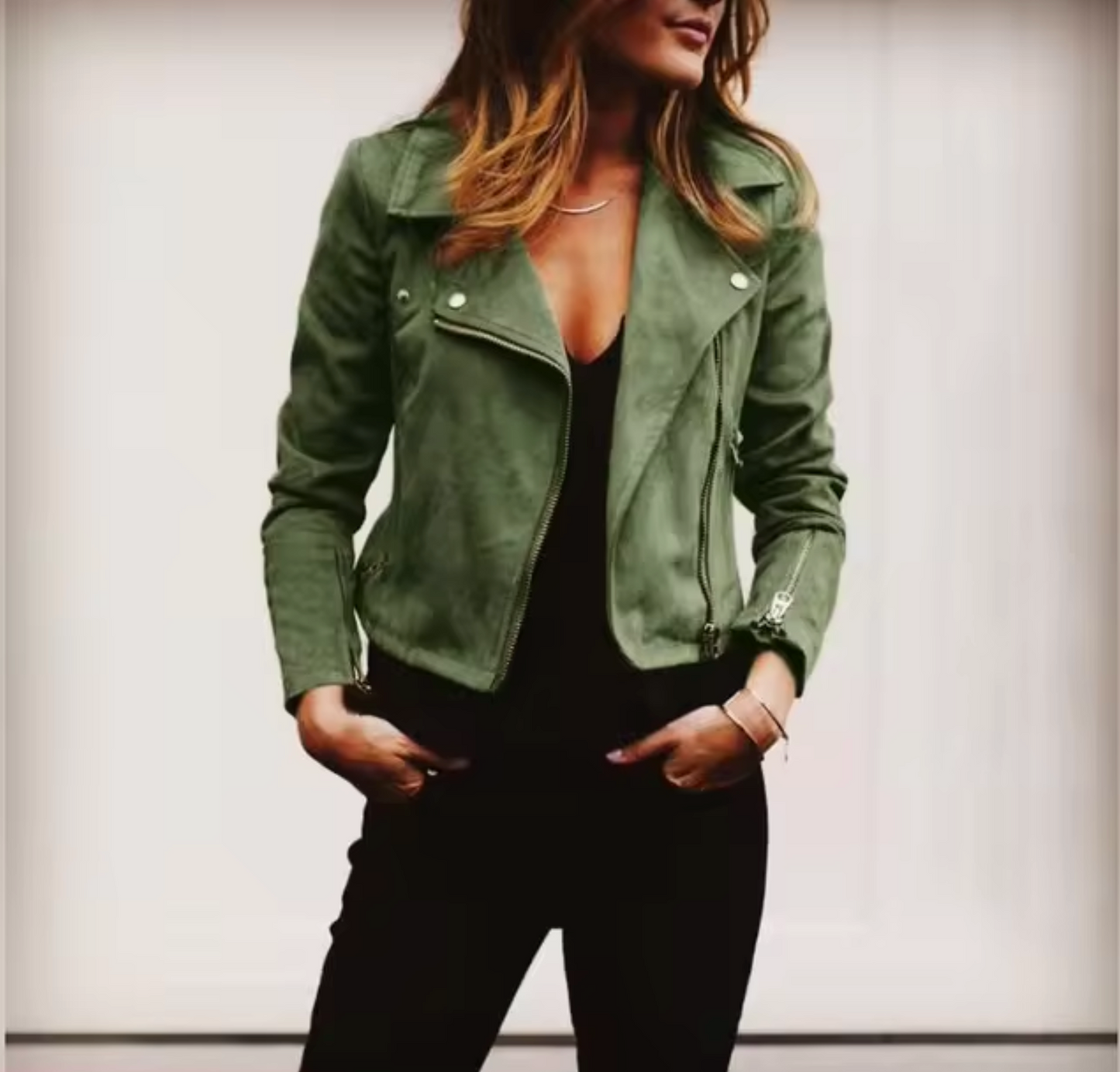 Berg-Feldt | Kurze Jacke Aus Wildleder