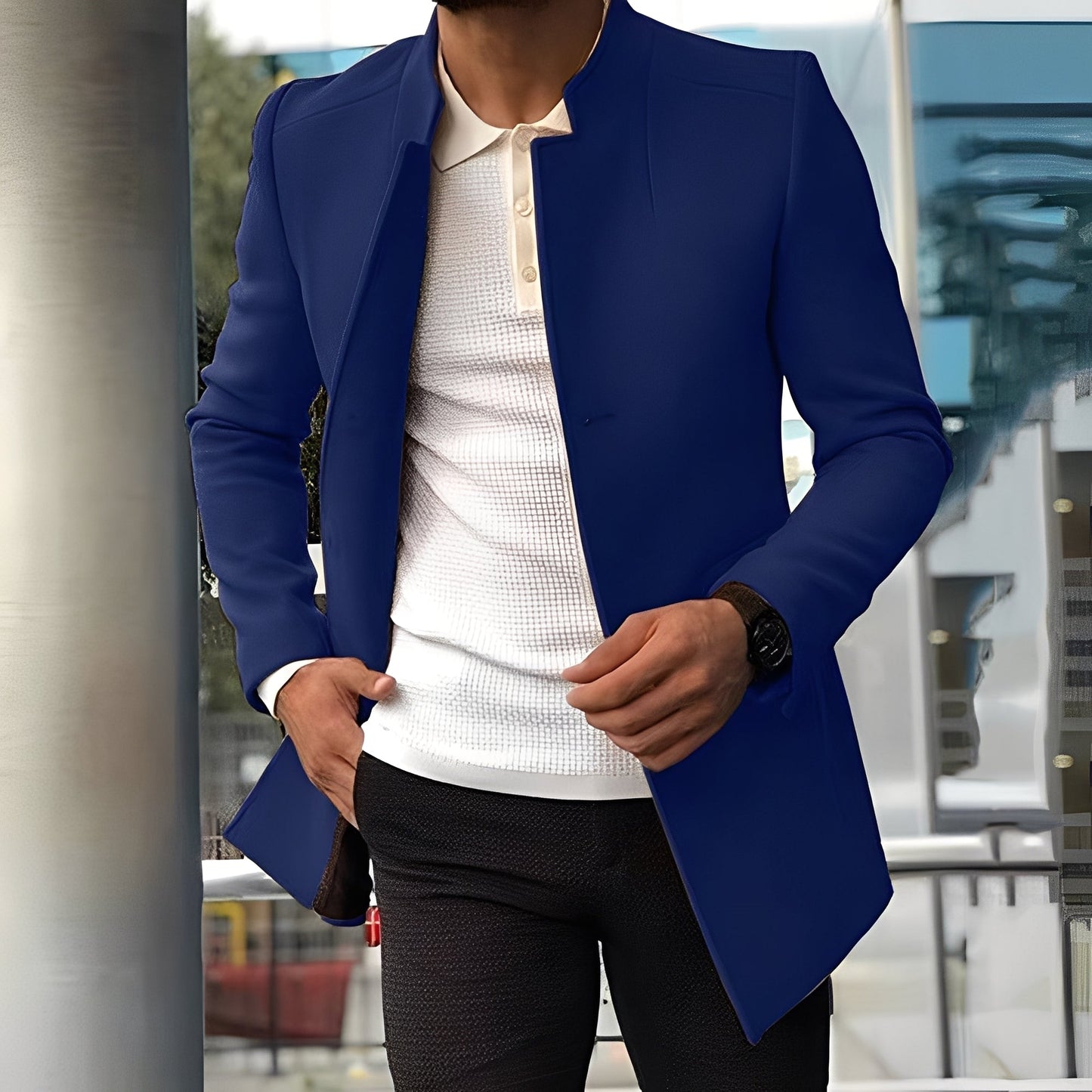 Berg-Feldt | Elegante Slim-Fit Jacke für Herren