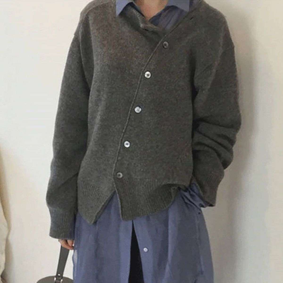 Berg-Feldt | Veste de couture en matière confortable avec fermeture boutonnée ludique