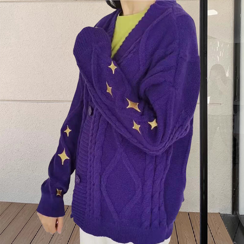 Berg-Feldt | Pull en tricot brodé