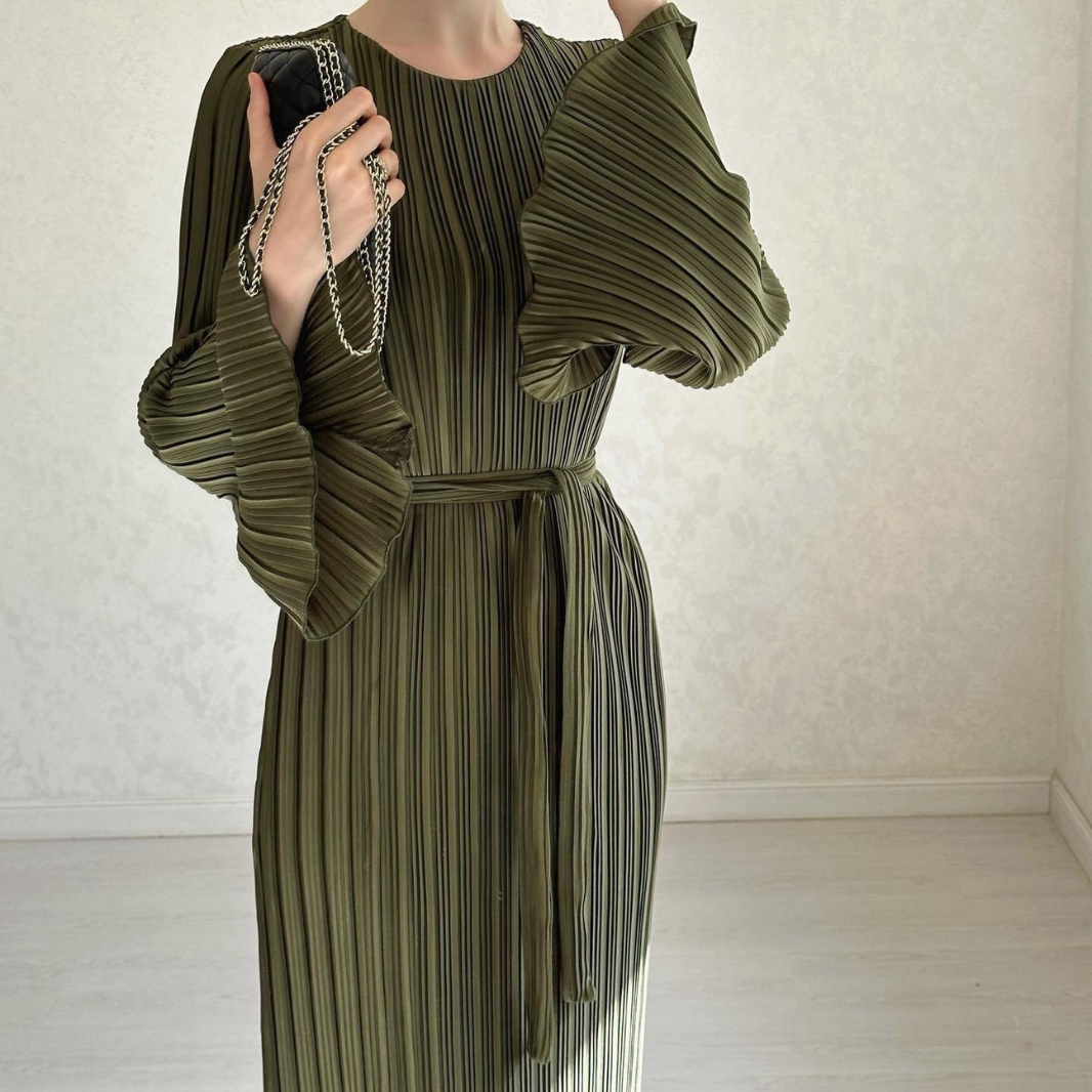 Robe plissée BABETTE