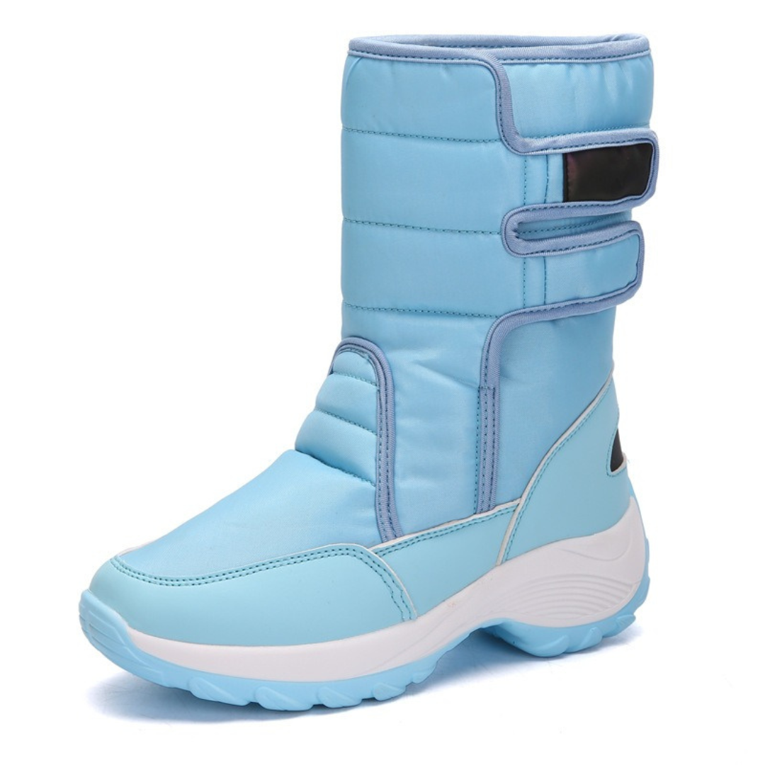 Berg-Feldt | Schneestiefel - Slip-On-Design - Isolierte Fleece-Innensohle