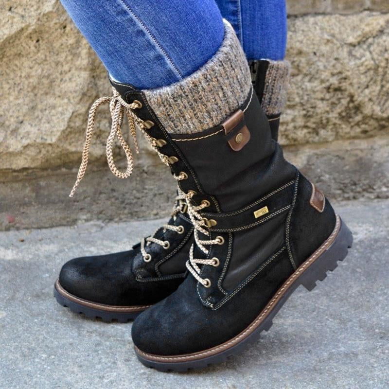 Berg-Feldt | Bottes de combat montantes jusqu'aux genoux pour femme