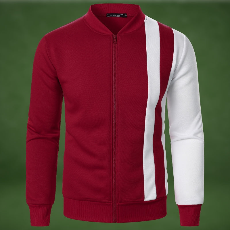 Berg-Feldt | Sportliches Sweatshirt mit Reißverschluss Polyester-mischung Dynamisches Design
