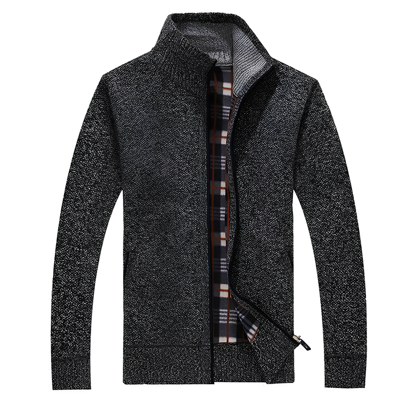 Berg-Feldt | Stylischer Cardigan mit weichem Fleece-Futter für Männer