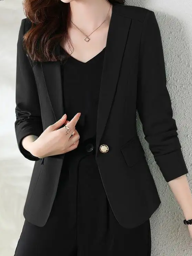 Avelena Blazer long de luxe pour femme