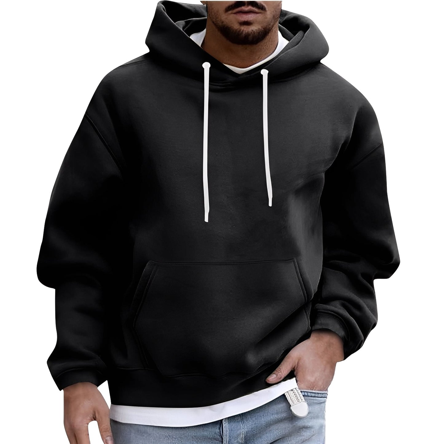 Berg-Feldt | Lässiger Hoodie mit Tasche für Männer