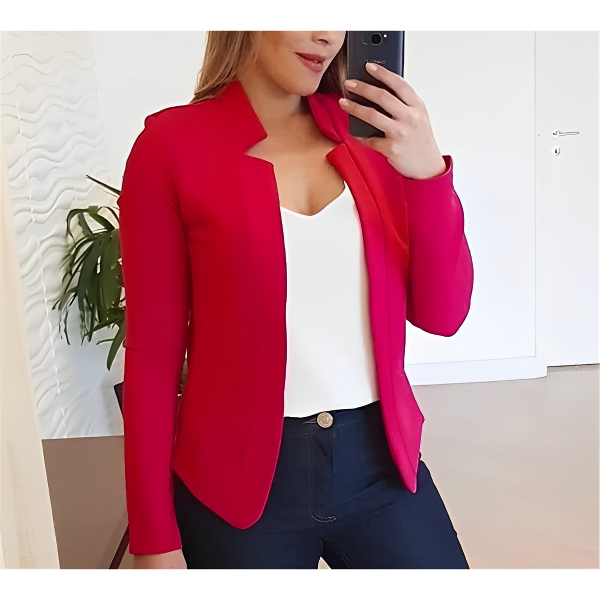 Blazer traditionnel en poil de chameau