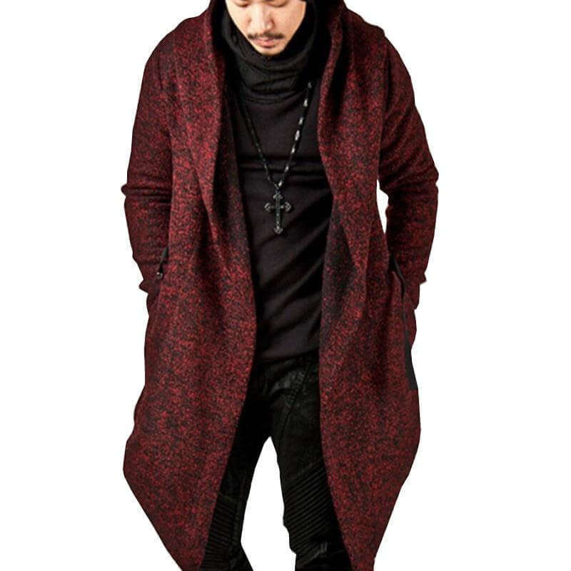 Berg-Feldt | Herren Kapuzenjacke mit unregelmäßigem Saum