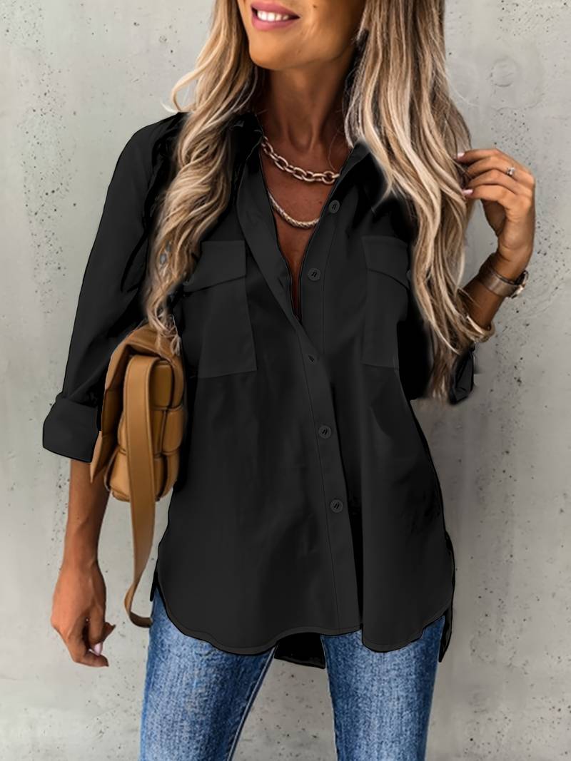 T-shirt à manches longues pour femme - Modèle Daja