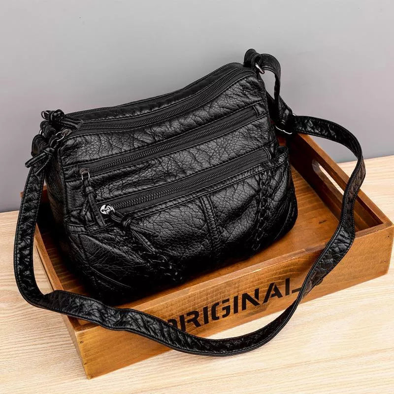Sac à main en cuir souple Indy