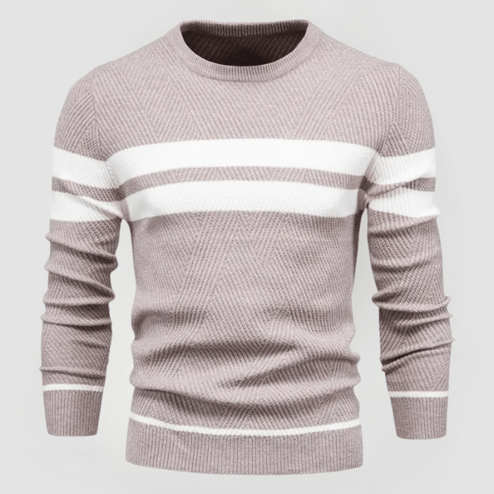 SALVATORE – Pull en maille ajusté