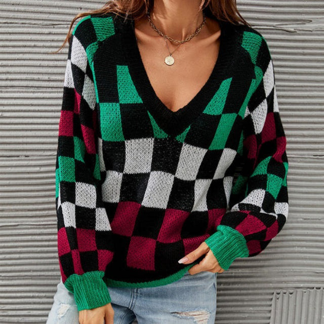 Berg-Feldt | Pullover in Kontrastfarbe mit Modernem Schnitt