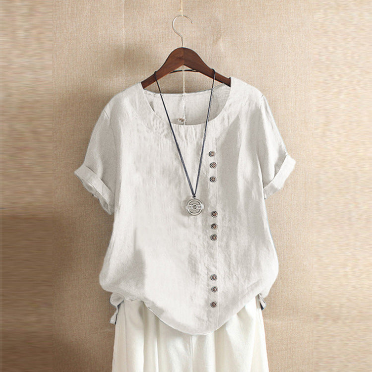 T-shirt en coton de Fudus (Manches courtes)
