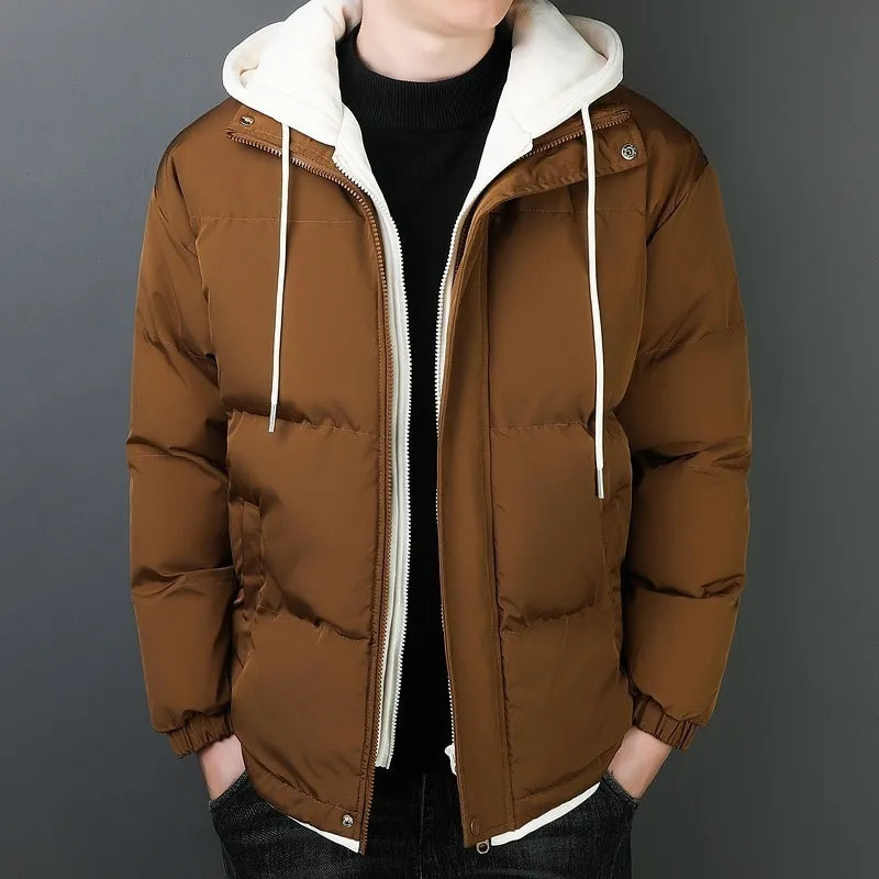 Berg-Feldt | Herrenjacke aus schwerem Baumwollstoff mit winddichter Kapuze