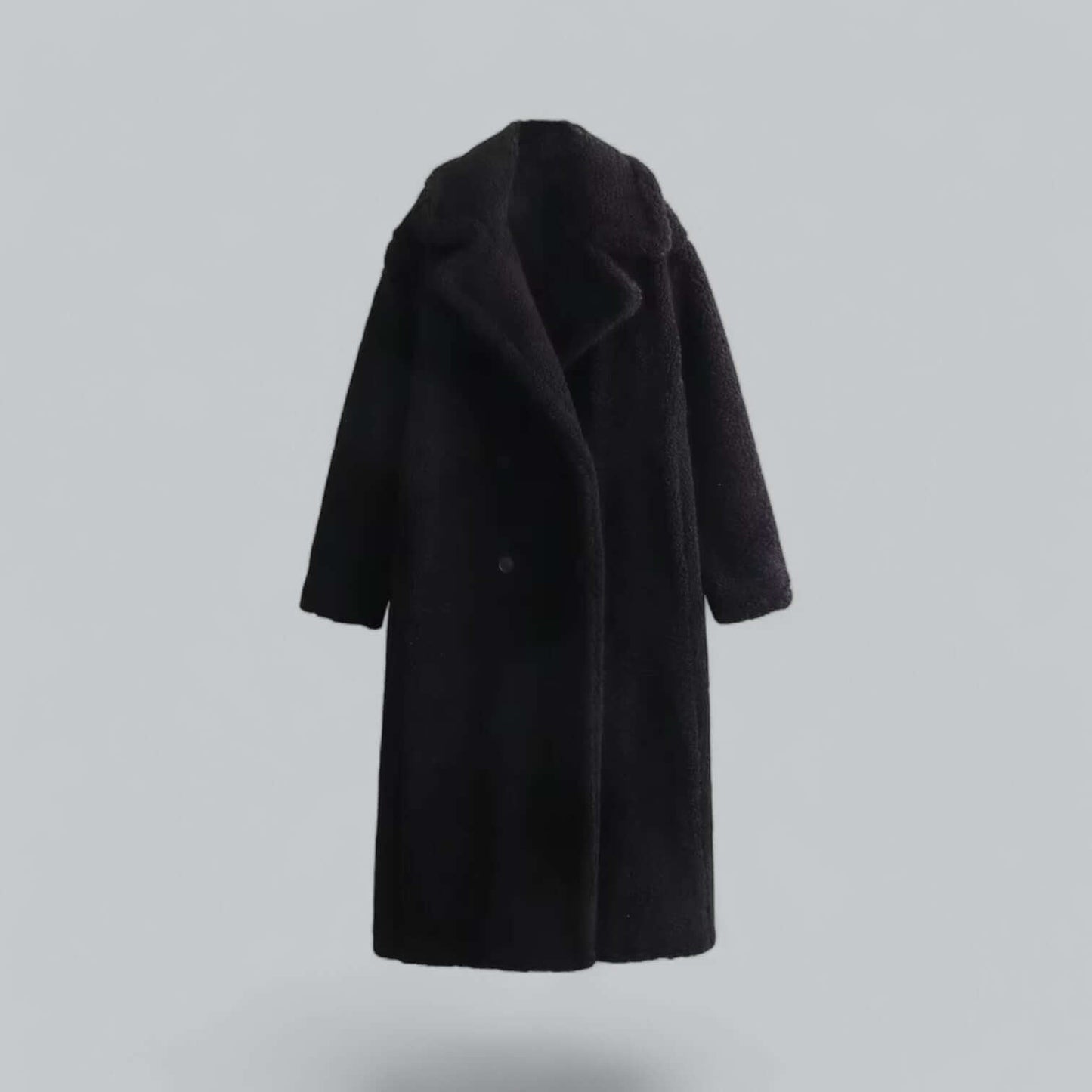 Berg-Feldt | Veste longue en fausse fourrure Teddy pour femme