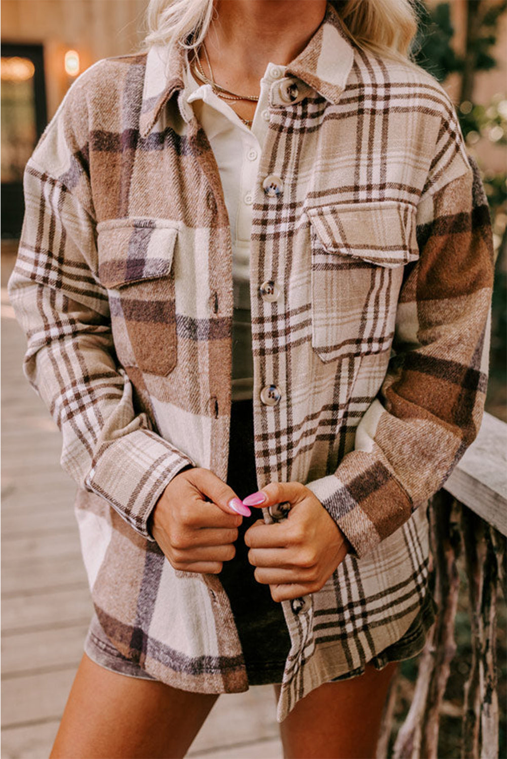 Berg-Feldt | Lässiges Karierter Overshirt Zeitloses Design und Komfort Perfekt für Layering