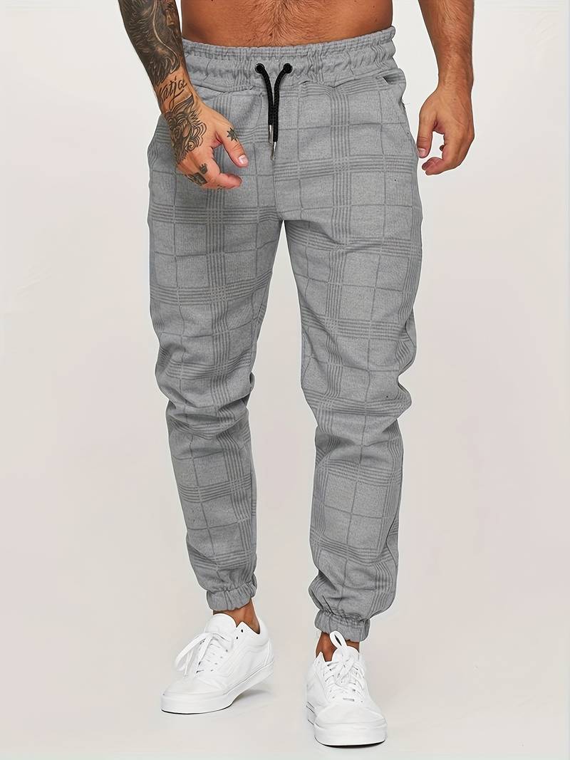 Pantalon de jogging à carreaux Benj