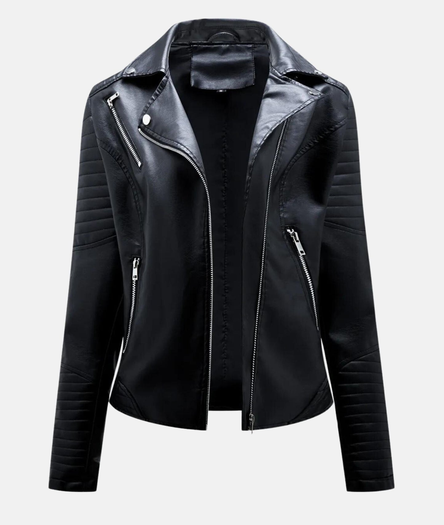 Berg-Feldt | Veste Biker Femme en Similicuir