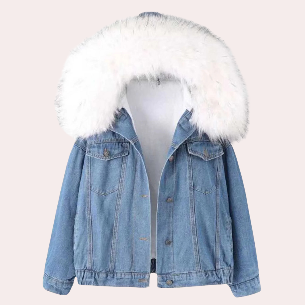 Berg-Feldt | Elegante Winter-Jeansjacke für Damen