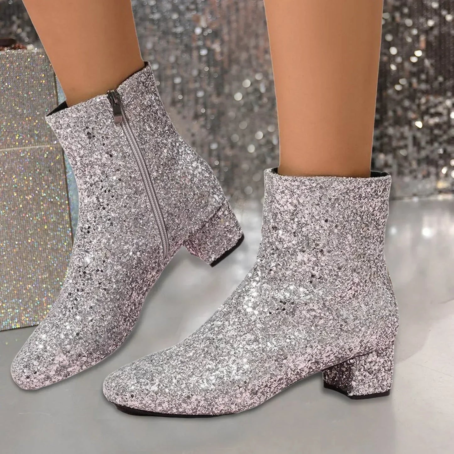 Berg-Feldt | Bottines à talon bloc pour femme