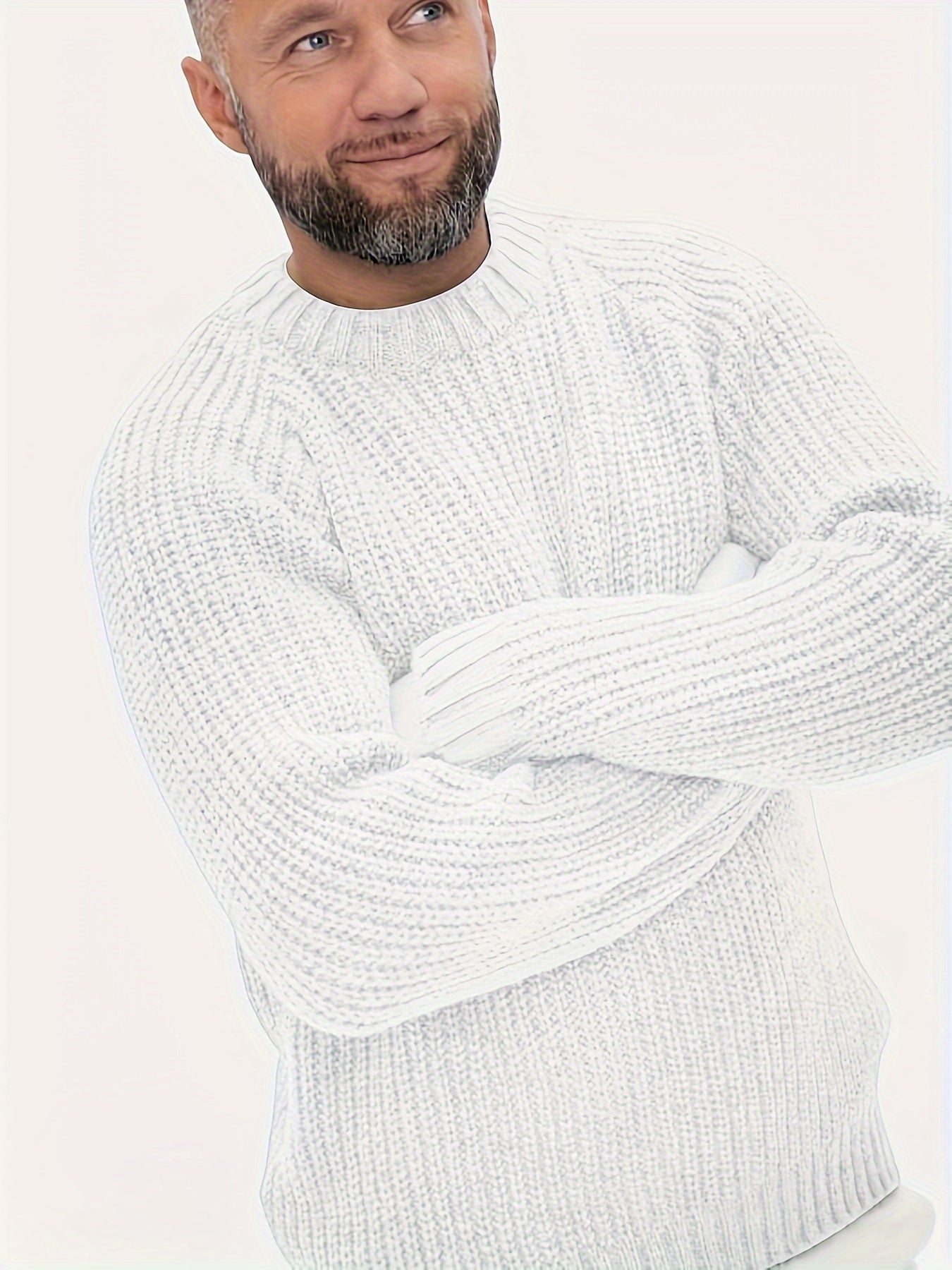 Berg-Feldt | Strickpullover Im Klassischen Design Acryl Komfortabel und Warm