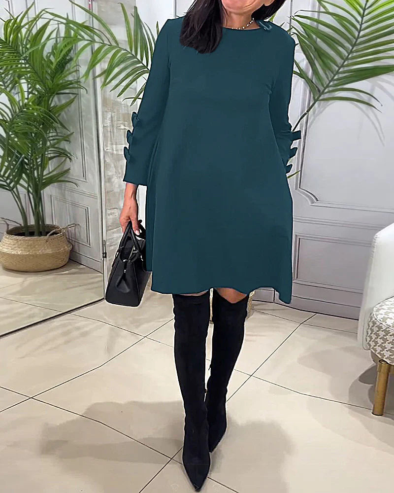 Berg-Feldt | Elegantes Langarmkleid