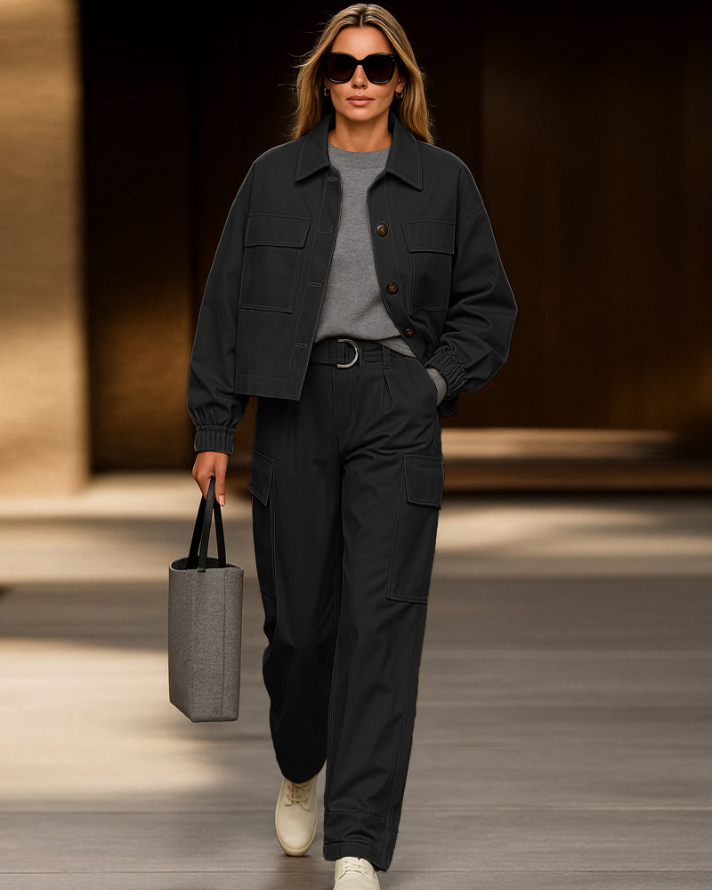 Berg-Feldt | Utility-Transportjacke und Hose Set