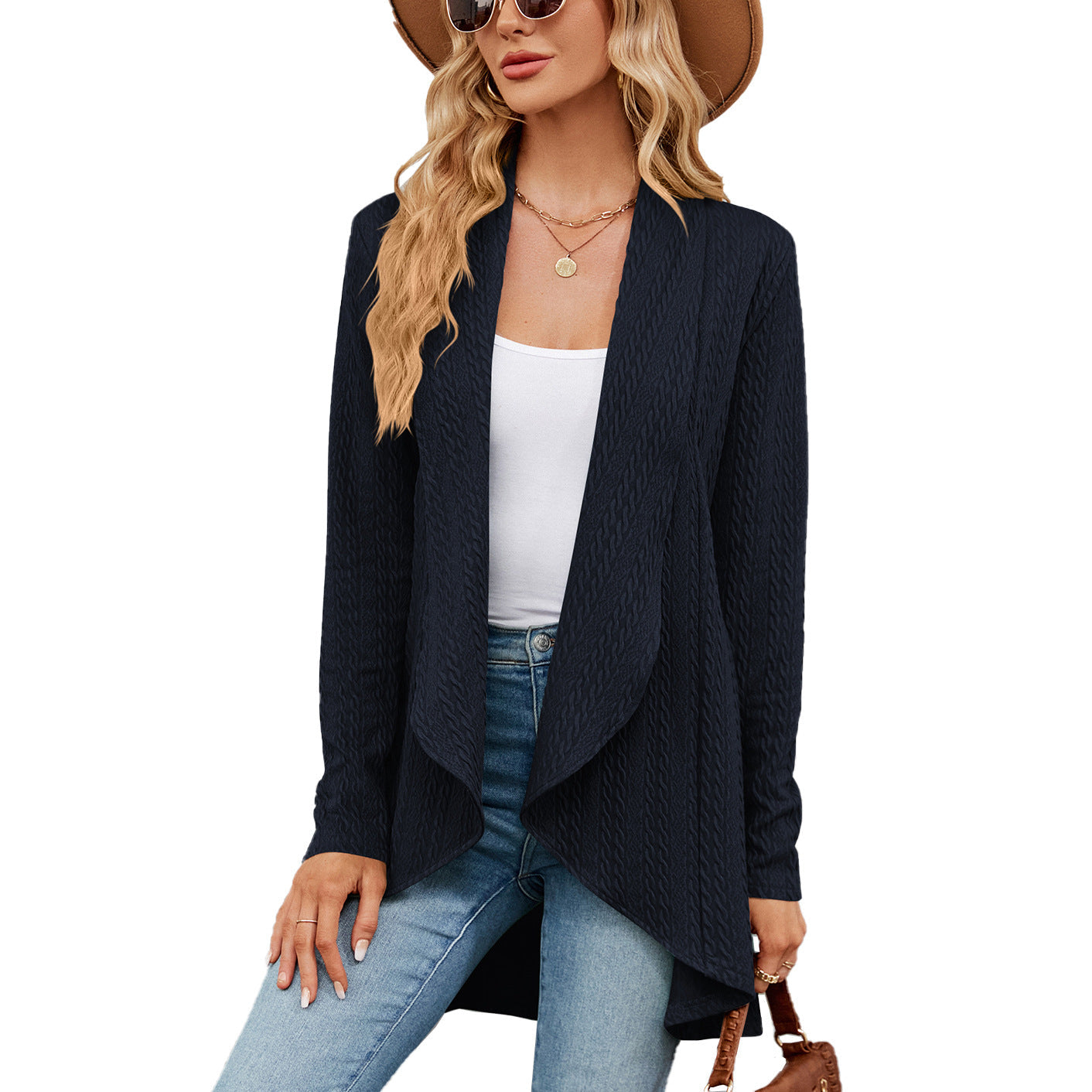 Berg-Feldt | Langärmelige Jacke für Damen in Uni Farbe