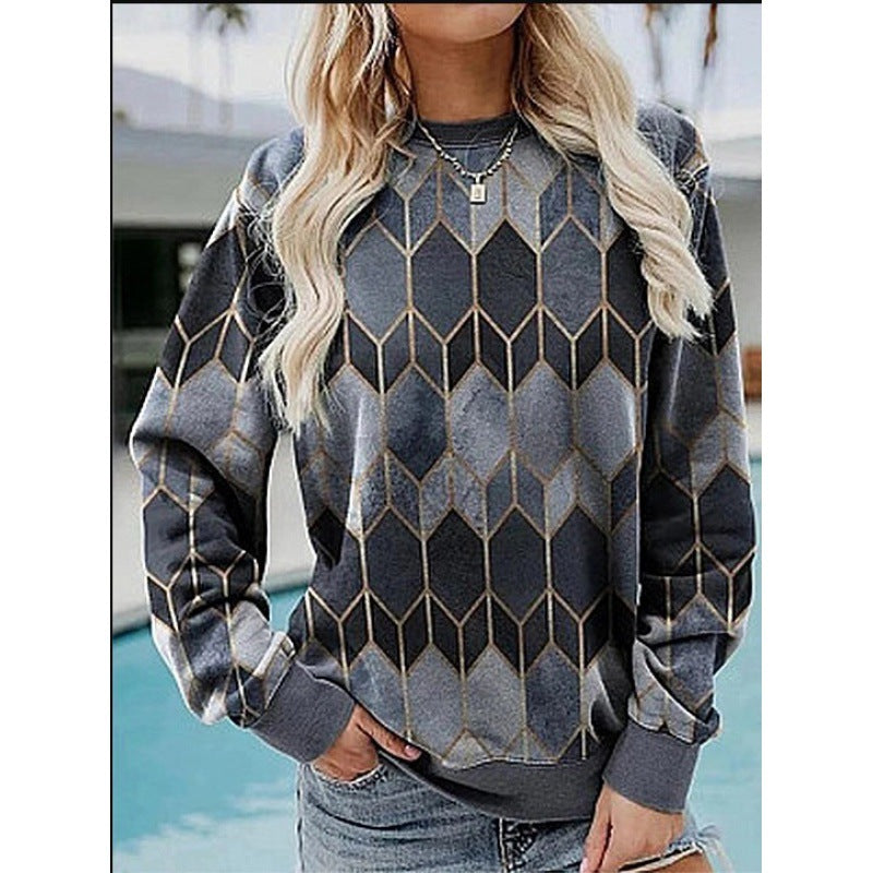 Berg-Feldt | Lässiges Sweatshirt mit Zigzag-denimlook Weich und Trendy Perfekt für Den Alltag