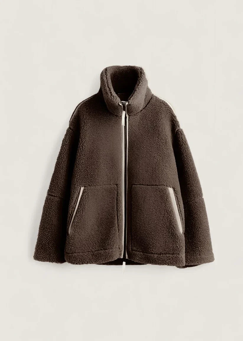 Berg-Feldt | Fleecejacke Creme