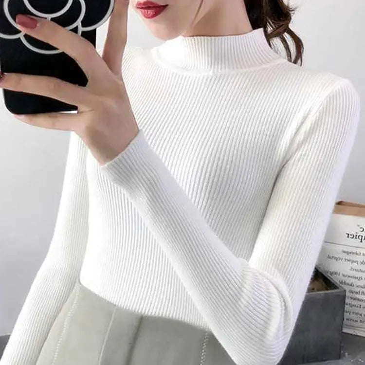 Berg-Feldt | gerippter Wollpullover für Damen