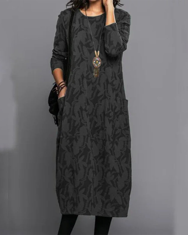 Robe longue à imprimé et poches Kirsten®