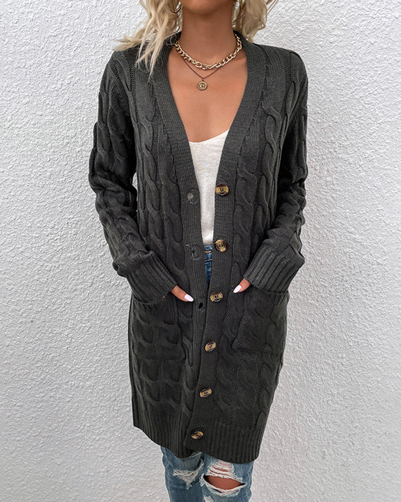 Berg-Feldt | Stylischer Langarm-Herbst-Cardigan für Damen
