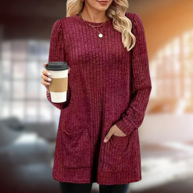 Berg-Feldt | Eleganter Pullover mit Fronttaschen