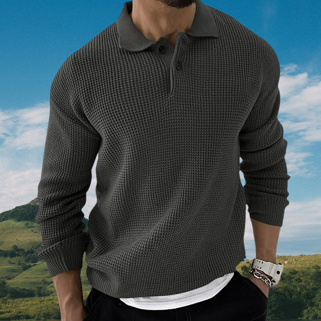 Berg-Feldt | Pullover mit Weicher Struktur