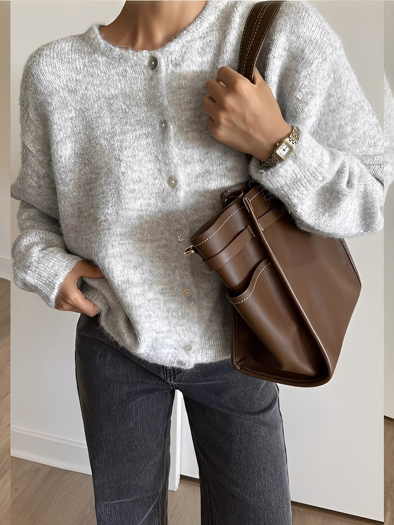 Berg-Feldt | Manteau vintage en laine boutonnée pour femme