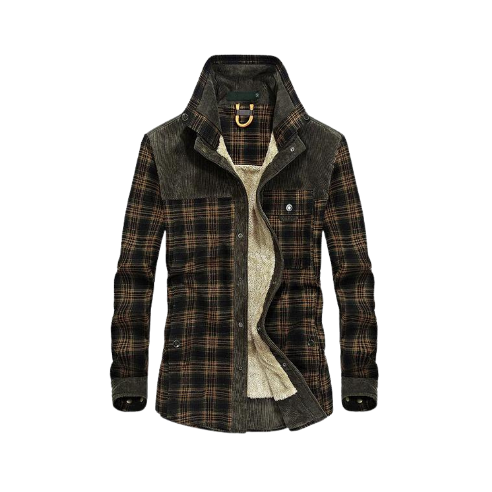Berg-Feldt | Jacke Aus Dickem Flanell für Männer
