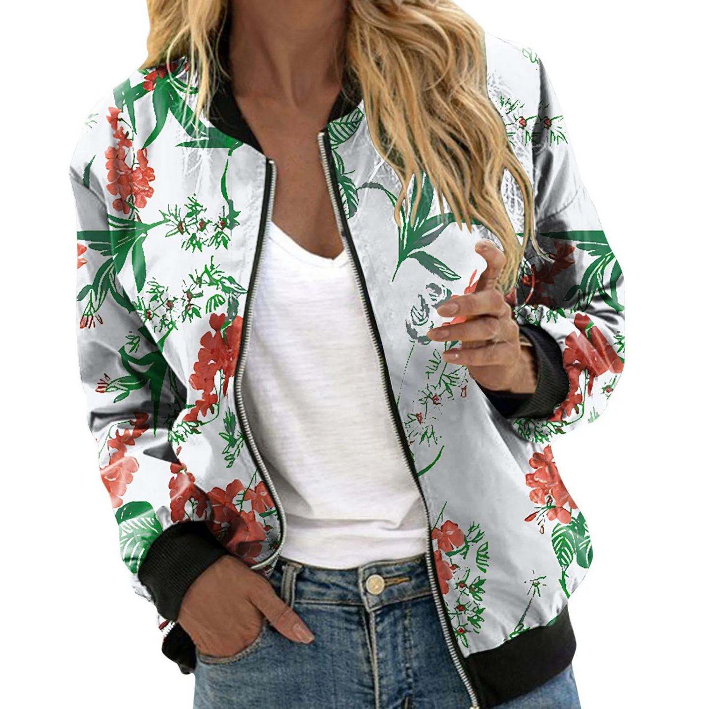 Berg-Feldt | Blazer à fleurs vives pour femme