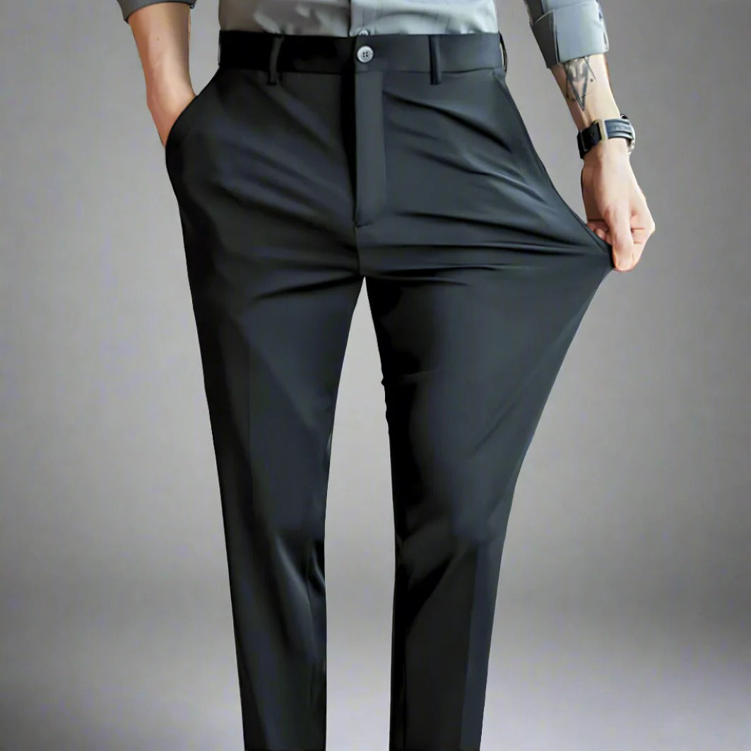 Pantalon slim homme Jerom avec taille élastique