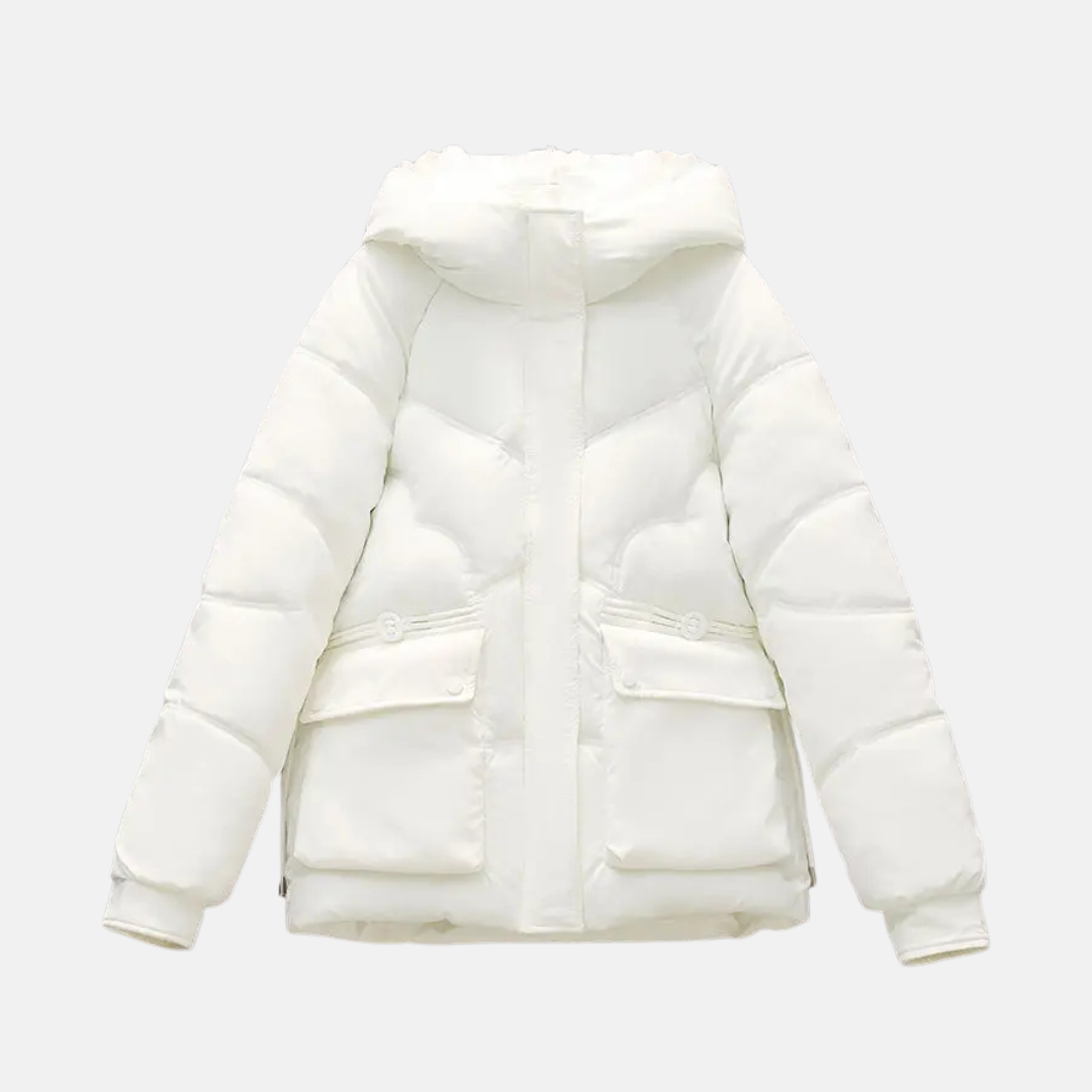 Berg-Feldt | Kapuzen-Puffermantel | Gequiltete Relaxed Fit Jacke