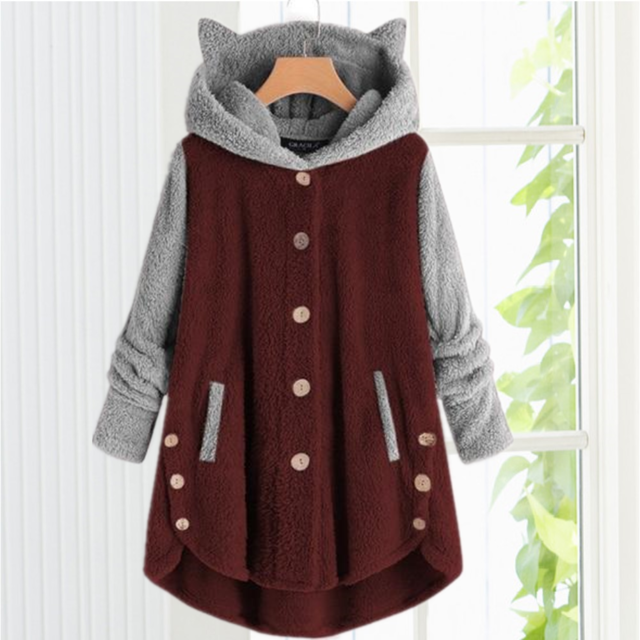 Berg-Feldt | Strickjacke mit Katzenohren