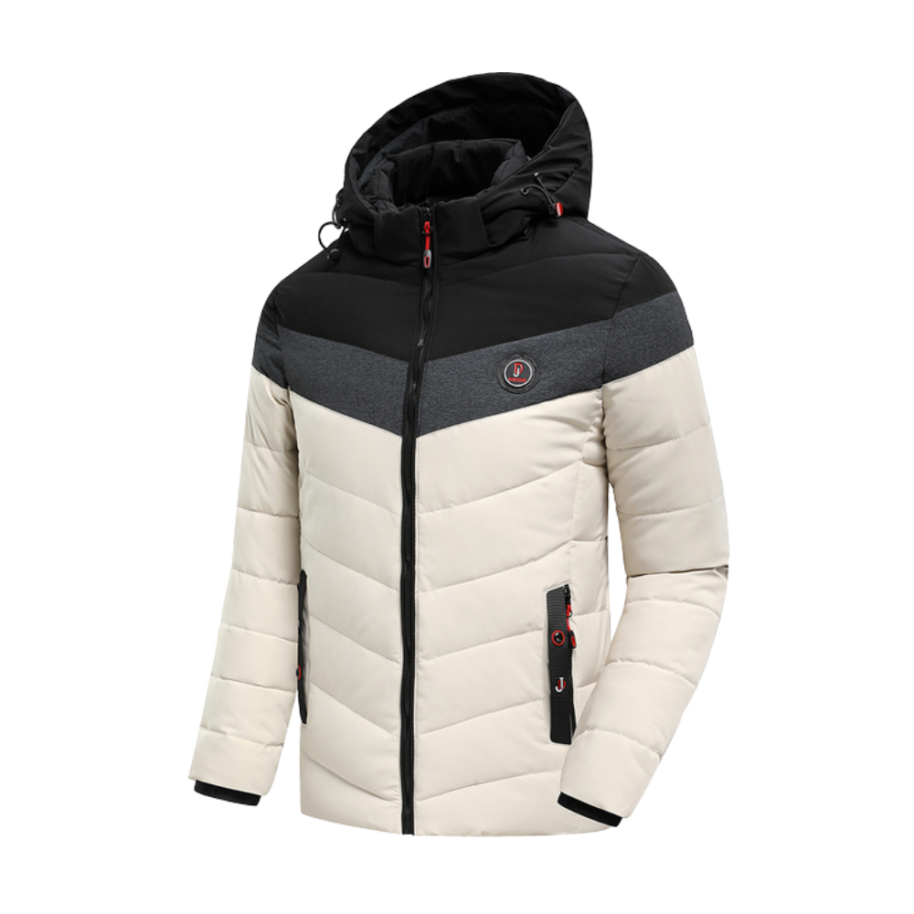 Berg-Feldt | Parka d'hiver imperméable à capuche pour homme