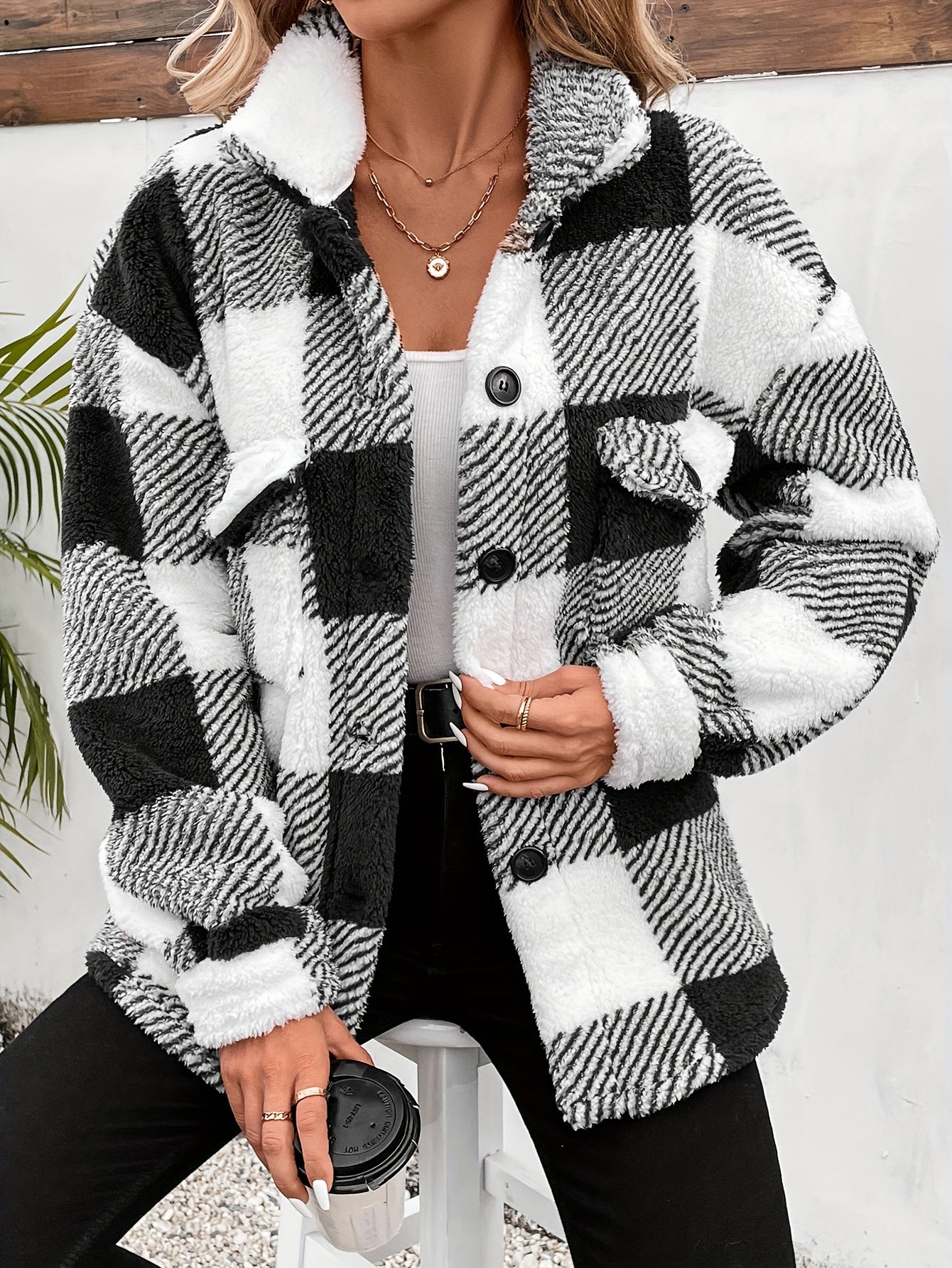 Berg-Feldt | Flanellhemd mit Karos Polyester Warm und Stilvoll